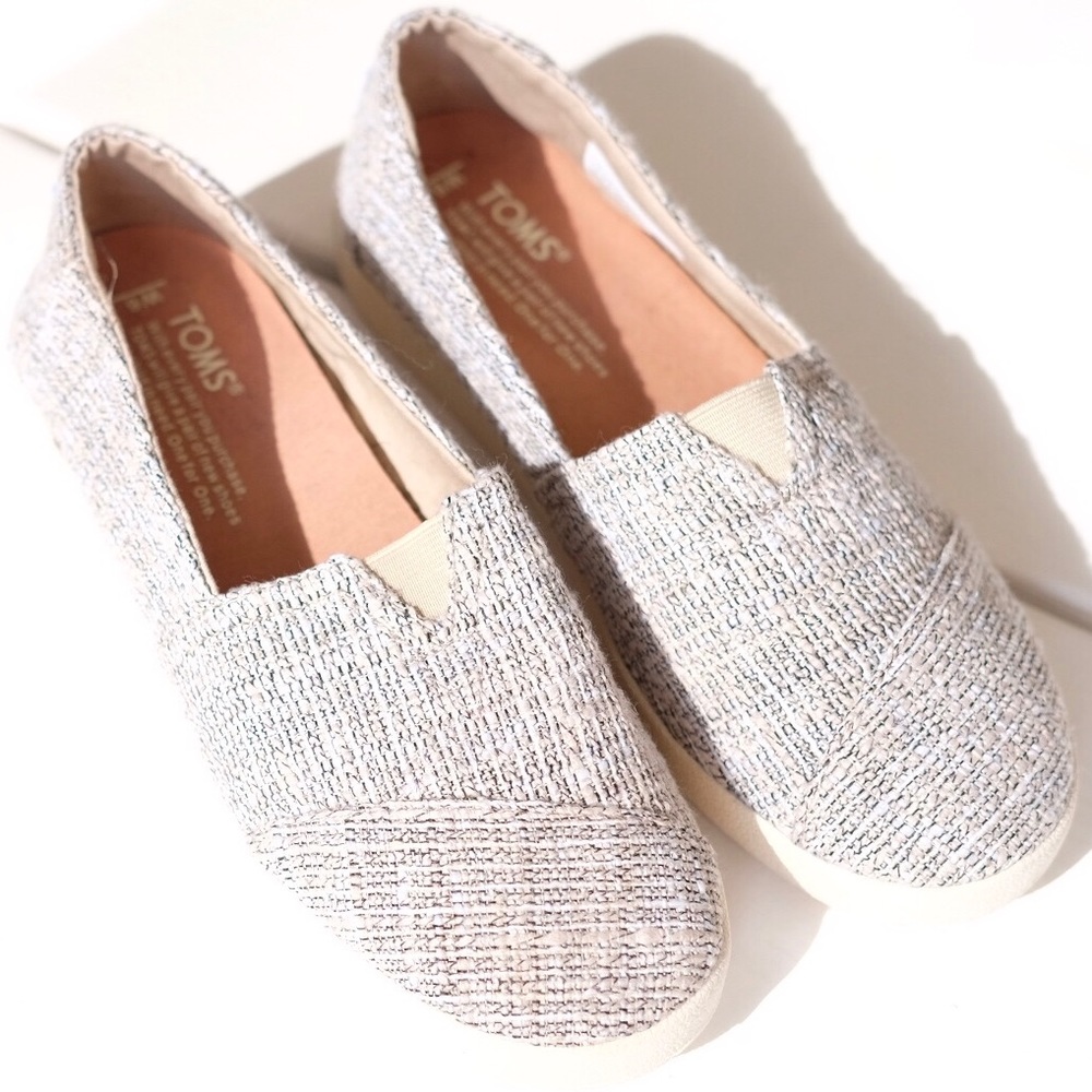 Toms Slip-Ons (brand new)! sz 6
